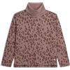 Freddy Felpa in viscosa interlock effetto tricot fantasia animalier