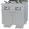 LOTUS Friggitrice professionale elettrica 2 vasche 25+25 litri - Touchscreen