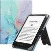 HGWALP Custodia universale per 6-7 pollici eReaders, Folio Stand Cover con cinturino compatibile con Kindle Paperwhite/Colorsoft/Kobo/Tolino/Pocketbook/Sony 6 6.8 7 E-Book Reader-MBBL
