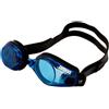 Arena Zoom X-Fit Black Blue Black | Occhialini da Nuoto | Unisex | Plastica | Ovali / Ellittici | Nero, Blu | Adrialenti