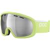 POC Fovea Mid Clarity Lemon Calcite/Clarity Define/Spektris Silver | Maschere da Sci | Unisex | Plastica | Mascherina | Verde | Adrialenti