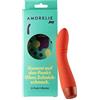 AMORELIE Joy - Vibratore a punto G Bloom | Impermeabile ricaricabile (rosso)