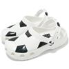 Crocs Classic Soccer Ball Clog K White Kids Preschool Slip On Sandal 210157-103