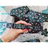 Pet Pooch Boutique Collare per cani leopardato verde smeraldo XS