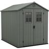 Keter Casetta da Giardino Darwin 6x8, Verde, 190 X 244 X 221 h
