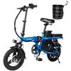 honey whale - Bicicletta Elettrica Honey Whale S6 Pro-s - Motore 350w Batteria 48v15ah Autonomia 50km Freni A Disco - Blu - SPEDIZIONE GRATUITA