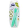Chicco Cucchiaio Silicone Maschile Bi Pack 6m+