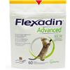 VETOQUINOL ITALIA Srl Flexadin Advanced Gatto Tutte Le Taglie Busta Da 60 Tavolette Appetibili Masticabili