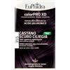 Euphidra Colorpro Xd 355 Castano Scuro Ciliegia Gel Colorante Capelli In Flacone + Attivante + Balsamo + Guanti
