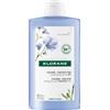 Klorane Shampoo Volume Fine Hair Con Lino 400 Ml