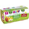Hipp Bio Frutta Grattuggiata Mela Banana 4x100 G