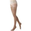 SOLIDEA Marilyn 140 Punta Aperta Calza Autoreggente Camel 2-m