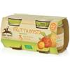 ALCE NERO Omogeneizzato Frutta Mista Baby Food Bio 2 X 80 G