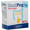 SANITAS LAB.CHIMICO FARM.Srl Sanipeg Macrogol Polvere Per Soluzione Orale 20 Bustine Da 4 G