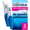 CLEARBLUE Test Di Gravidanza Clearblue Con Indicatore Delle Settimane 2 Pezzi