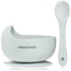 Kikkaboo Silicone Bowl with Spoon Silicone Bowl with Spoon 2 pz