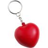 Antistress cuore con portachiavi in PU Lilou personalizzate o neutre