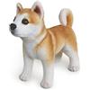 ISAKEN Shiba Inu Bambola Peluche Realistico Shiba Inu Cane Cuscin Shiba Inu Cane Puppy Doll Cuscino Morbido Bambola di Peluche Akit Cuscino Peluche Giocattolo Farcito per Bambini di Compleanno