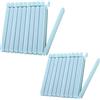 ZKSXOA 20 Pezzi Chiudi Sacchetti,15.5/12 cm Clip di Chiusura in Plastica Mollette Chiudi Sacchetti Clip Alimentari per Chiudere Sacchetti per Alimenti Snack
