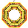 HERCHR Specchio Bagua, 4in Bagua Tradizionale Feng Shui di Protezione Specchio Convesso per Decorazione D'interni, Accessori Sospesi