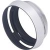 Plyisty Paraluce in Alluminio da 49 Mm, con Anello Adattatore, Paraluce per X100 X100S