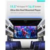 XTRONS MONITOR TETTO XTRONS CM195HD 19,5 POLLICI HDMI AVI MP3 USB VIDEO 1080P