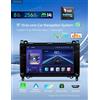 XTRONS IQP92M245P AUTORADIO Mercedes Classe A B VITO GPS Android 13 WiFi Carplay
