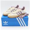 Adidas IE1417 adidas Originals Samba OG Cream Gold Metallic Preloved Fig (Donna)