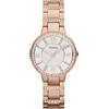 Fossil Orologio Virginia da donna, movimento al quarzo, cassa in acciaio inossidabile oro rosa 30 mm con bracciale in acciaio inossidabile, ES3284
