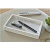 Penna roller in ABS con refill gel nero Karin personalizzate o neutre