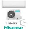 Hisense Climatizzatore Hisense Inverter serie EASY SMART 12000 Btu + STAFFA CA35MR05G + CA35MR05W R-32 Wi-Fi Optional Classe A++/A+