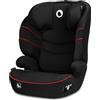 lionelo Seggiolino per bambini Lars i-Size Sporty Black Rosso