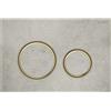 Geberit Placca Geberit Sigma50 Round Effetto Cemento / Ottone Doppio Tasto | 115.652.JV.1 Ottone