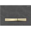 Geberit Placca Geberit Sigma50 Square Ardesia Mustang / Ottone Doppio Tasto | 115.672.JM.2 Ardesia Mustang