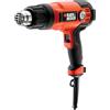 Black+decker Black & Decker KX2200K-QS Pistola a caldo ad aria calda 720 l/min 645 °C 2000 W Nero, Arancione