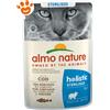 Almo Nature Cat Holistic Sterilised Merluzzo - Confezione da 70 Gr