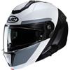 Hjc Casco Moto Modulare P/J Hjc i91 BINA MC5SF Bianco Nero Grigi