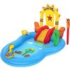 BESTWAY Piscina Gonfiabile Playcenter Selvaggio West Bambini 264x188 con Scivolo Doccia