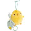 NICI carillon Piu Piu 13cm giallo - Peluche per neonati e bambini piccoli da afferrare, coccolare, scoprire e con cui addormentarsi - 49476