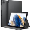 JETech Custodia per Samsung Galaxy Tab A8 10,5 Pollici 2021 (SM-X200/X205/X207), Sottile Folio Stand Protettiva Tablet Cover, Multi-Angolo Visualizzazione, Auto Svegliati/Sonno (Nero)