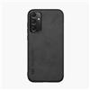 Kepuch Silklike Cover per Samsung Galaxy A55 5G - Custodia Case Piastra Metallica Incorporata per Samsung Galaxy A55 5G - Nero