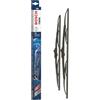 Bosch Automotive Bosch Twin 502 Tergicristalli Anteriori, 500 mm / 450 mm | Set di 2 Tergicristalli di Ricambio, con Adattatore Quick-Clip Preassemblato