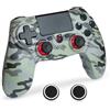 VooFun Controller Compatibile con PS-4, Wireless Joystick Game Controller Compatibile con PS-4/Slim/Pro/PC Windows, Gamepad con 1000mAh Batteria, 6 Axis Gyro Sensor, Vibrazione, Touchpad, Camouflage