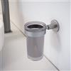 Parama Porta spazzolino a muro nickel spazzolato | Satin