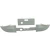 Generic Controllore RB LB Paraurti Mod per XBox Serie X Serie S,Sostituzione del paraurti Parti di riparazione del supporto della barra centrale (Set bianco)