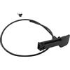 MangWany Cavo per cofano corto lo sblocco compatibile con 407 2004-2018 807 2002-2018