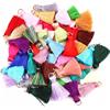 50 Mini Nappe In Cotone 3 Cm – Ciondoli A Frangia Rosa Antico Per Orecchini, Borse E DIY