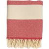 MEBY Asciugamano sauna XXL 90 x 180 cm in cotone 100%, asciugamano turco, asciugamano hammam, asciugamano yoga, coperta da picnic, asciugamano da viaggio, telo da bagno (Rosso)