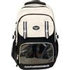 AJTUTUS Zaino trasparente in stile giapponese con tasca Itabag, con display a spillo, per la scuola, Nero
