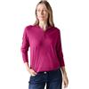 Cecil B322088 Maglietta a Maniche Lunghe, Gioiello Rosa, M Donna